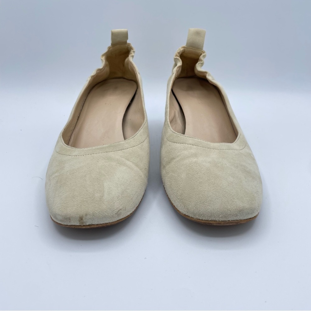 Everlane The Italian Suede Day Heel 9 Bone - Picture 4 of 16